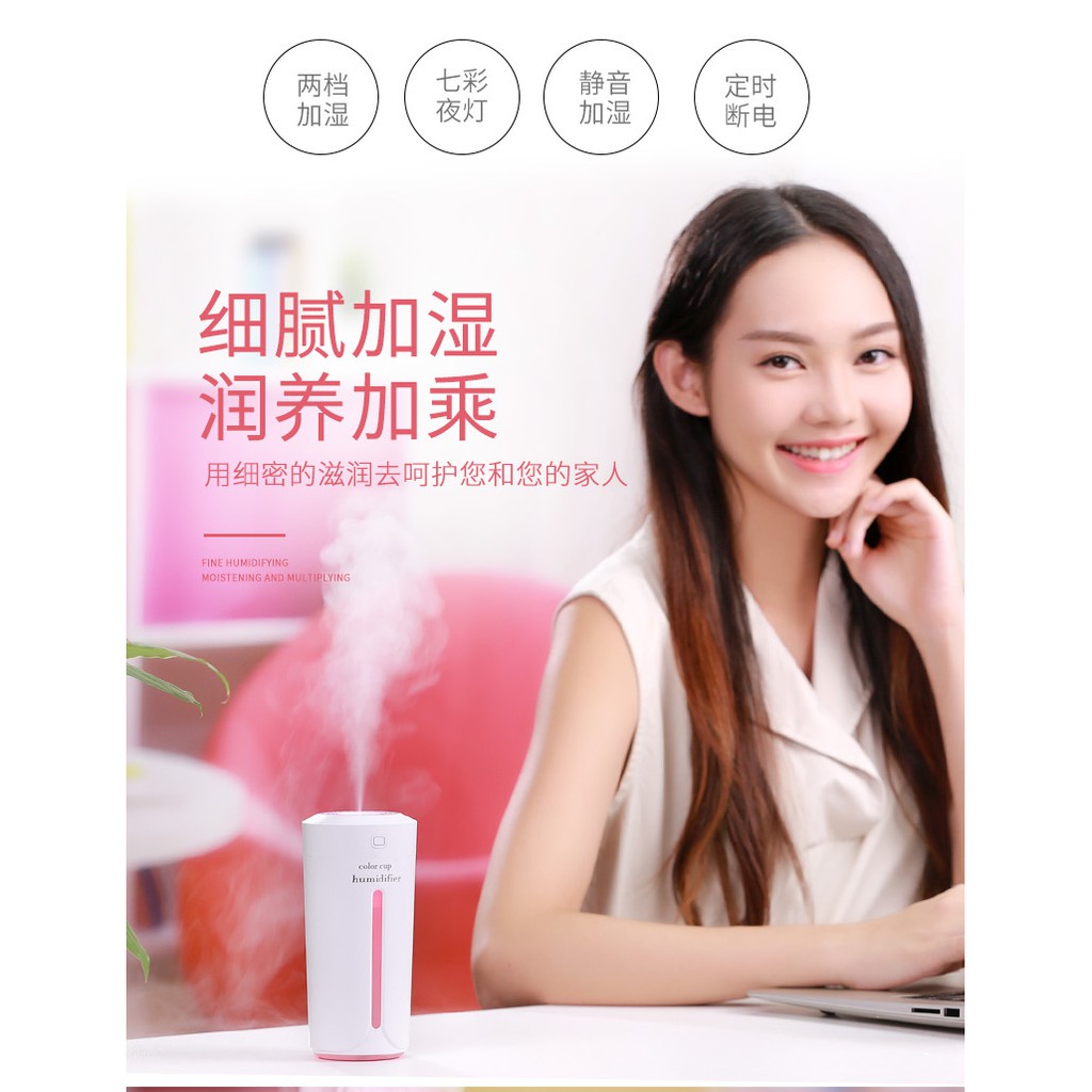 Máy Xông Tinh Dầu Kiêm Đèn Ngủ Đa Năng HOT