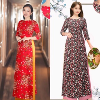Sét áo dài hoa tay lỡ + quần