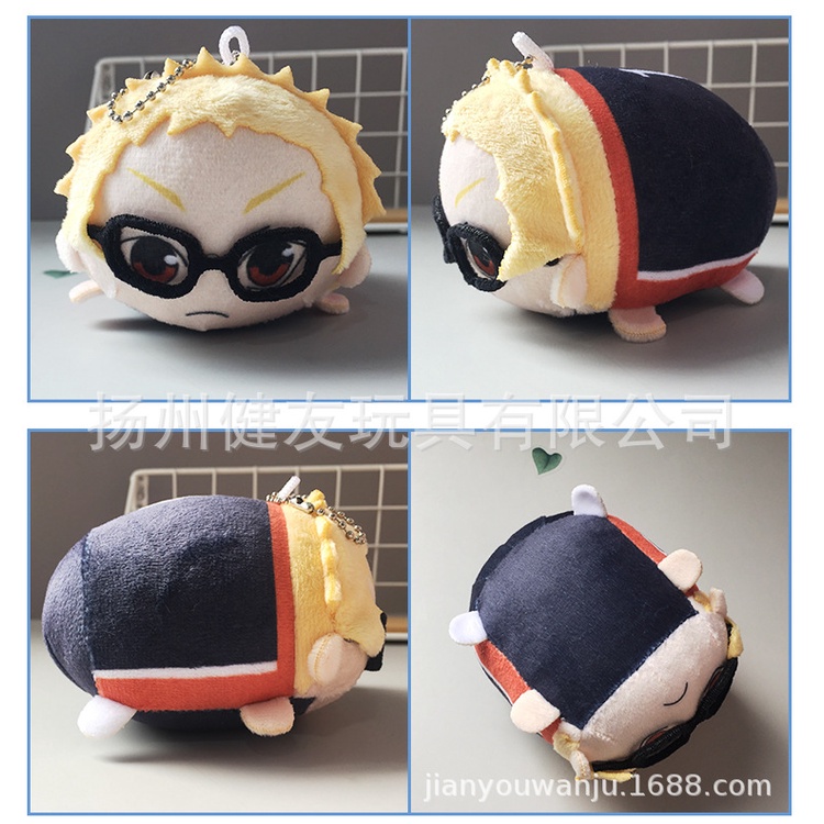 Anime Haikyuu!! Móc Khóa Búp Bê Nhồi Bông hinata Syou Kkageyama Tbio Kozume Kenma