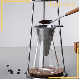 [Amleso2] Máy pha cà phê Máy pha nhỏ giọt Cà phê pha lạnh 600ml