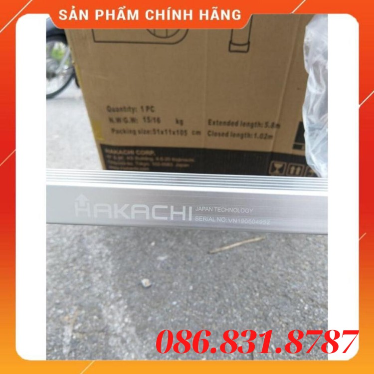 THANG RÚT 5 MÉT HAKACHI NHẬT BẢN HT500CP - BH 2 NĂM