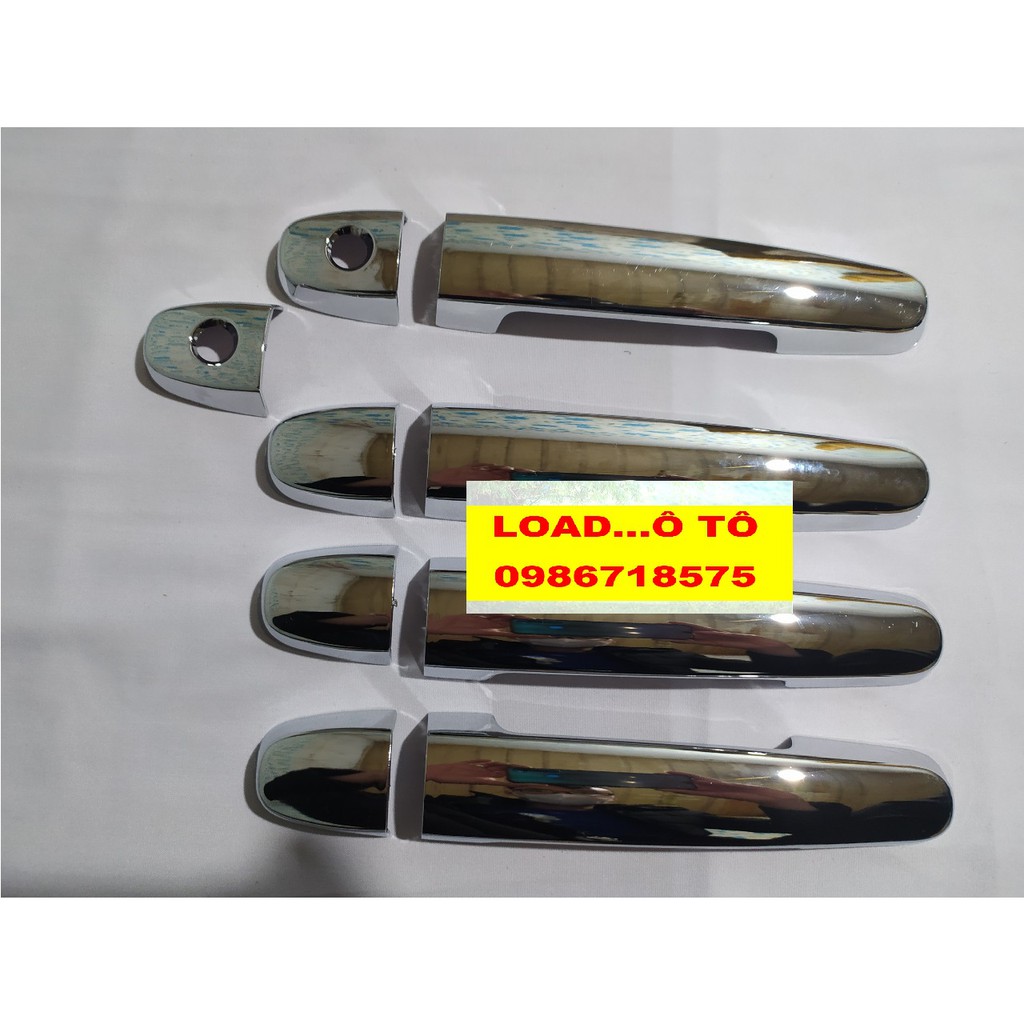 Bộ Ốp Tay Nắm Cửa Vios 2014-2018 Mạ Crom Cao Cấp