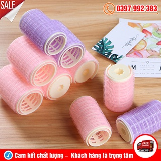 Lô quấn tóc tự dính cuốn uốn phồng tóc mái dễ dàng lõi nhựa