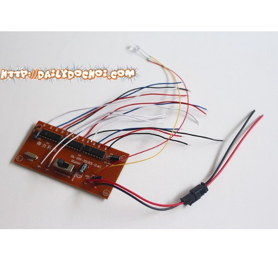 hanoitoy Mạch thu phát 15 kênh công suất tới 8.4V phục vụ cho các bạn đam mê chế tạo các mô hình điều khiển từ xa