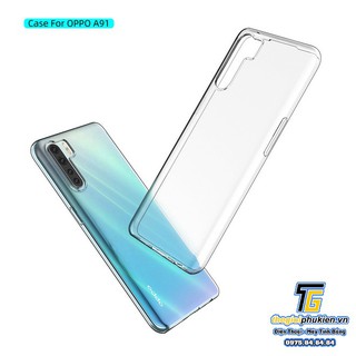 [Hàng mới về] Ốp lưng silicon dẻo trong OPPO A91 2020, Reno 3, F15