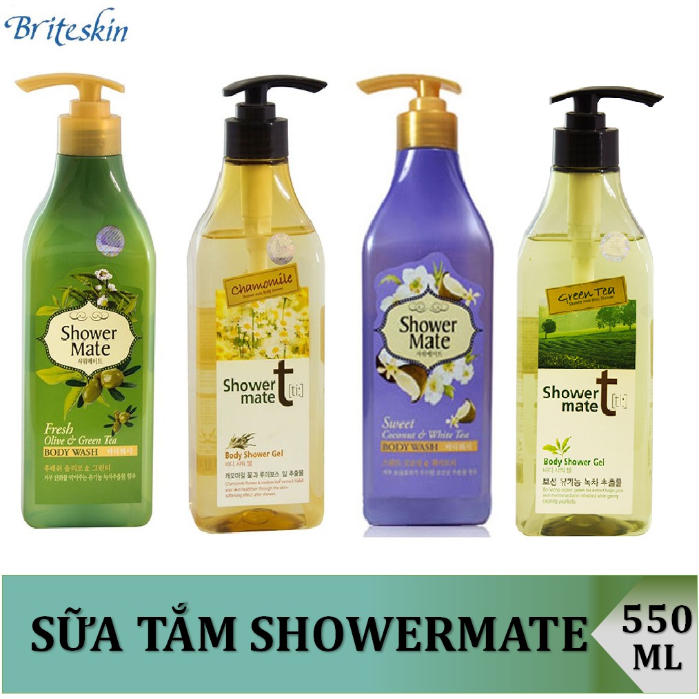 Dòng Sữa Tắm Showermate Body Natrure 550ml