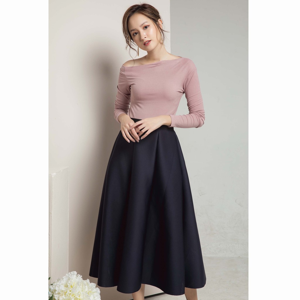 [Mã WASKT304 giảm 15% tối đa 30K đơn 99K] KOKA Áo kiểu lệch vai 26901 | BigBuy360 - bigbuy360.vn