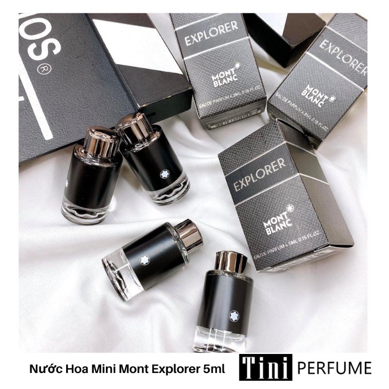 Nước Hoa Mini Nam Montblanc Explorer EDP Mini (Phiên bản sao chép Creed Aventus)