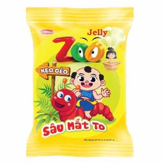 KẸO DẺO ZOO SÂU MẮT TO HÃNG BIBICA gói 24G