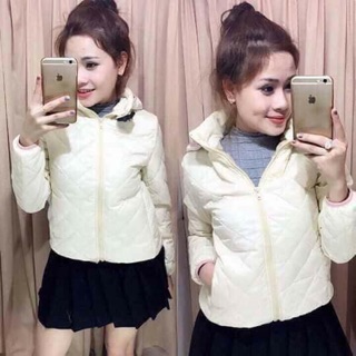 Áo phao trần bông quả trám
