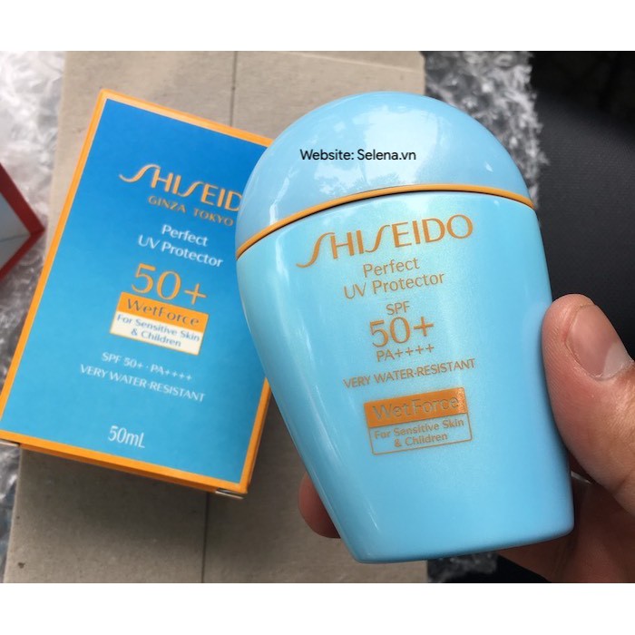 [CHÍNH HÃNG] Kem chống nắng da nhạy cảm Shiseido Global Suncare Perfect Uv Protector S 50ml