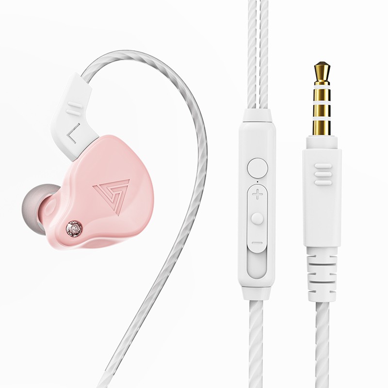 Tai nghe nhét tai QKZ AK6-X âm thanh trung thực, dải bass ấm áp, mic xin sò để làm việc online