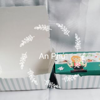 10 Hộp giấy kraft đựng thức ăn