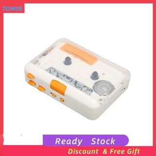 Tominihouse MP3 Cassette Recorder Tape Music Player Portable Plug And Play