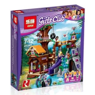 Lắp ráp lego friends 01047 - trại hè trên cây