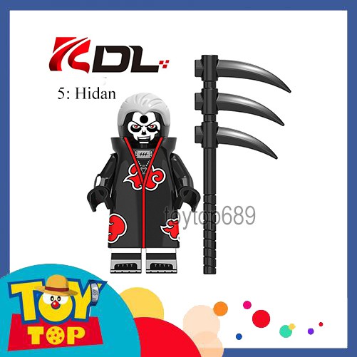 [Một con] Minifigures đồ chơi Naruto Ninja - lắp ráp các mẫu Akatsuki Sasuke Itachi Pain siêu hot KDL 801