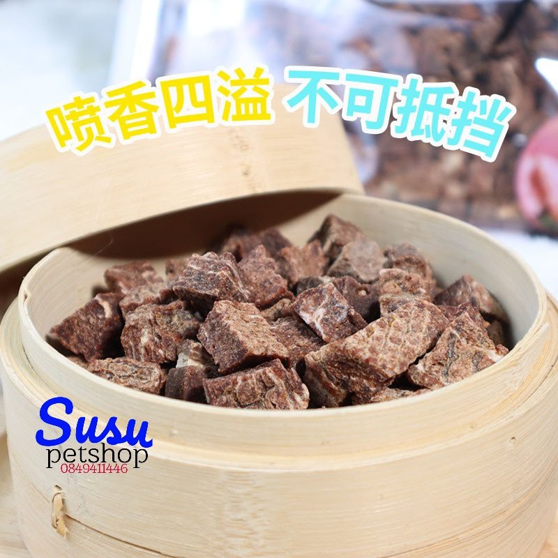 Bánh thưởng Hàn Quốc Thịt bò nguyên chất cho chó