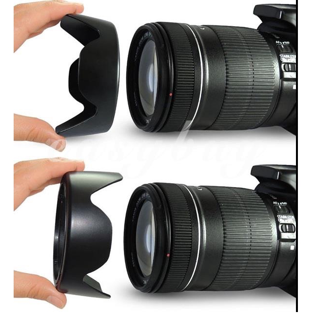 Loa che nắng 67mm ew-73b cho máy ảnh Canon 6D 700D 650D EF-S 18-135mm bf17-85mm | BigBuy360 - bigbuy360.vn