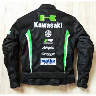 Áo khoác bảo hộ mô tô Kawasaki_Motorcycle Riding Jacket