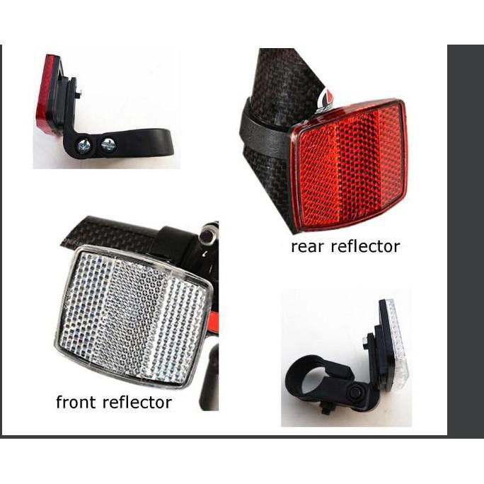 Phản quang vuông gắn trước sau xe đạp