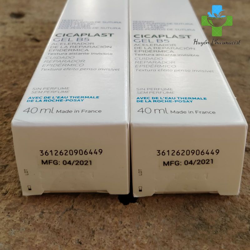 Kem Dưỡng Dạng Gel Mờ Sẹo, Phục hồi da B5 Gel La Roche-Posay Cicaplast 40ml
