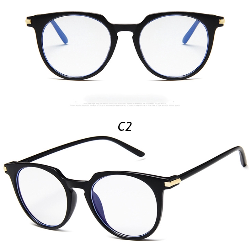 Kính mắt gọng tròn thiết kế tinh xảo thời trang dành cho cả nam và nữ