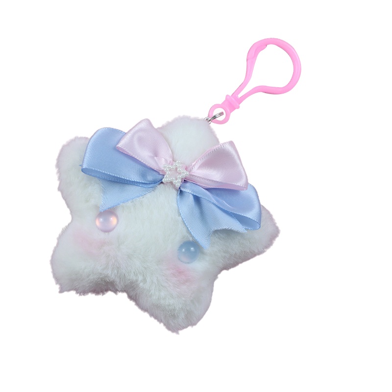 Móc Khóa Hình Ngôi Sao Nhồi Bông Dễ Thương