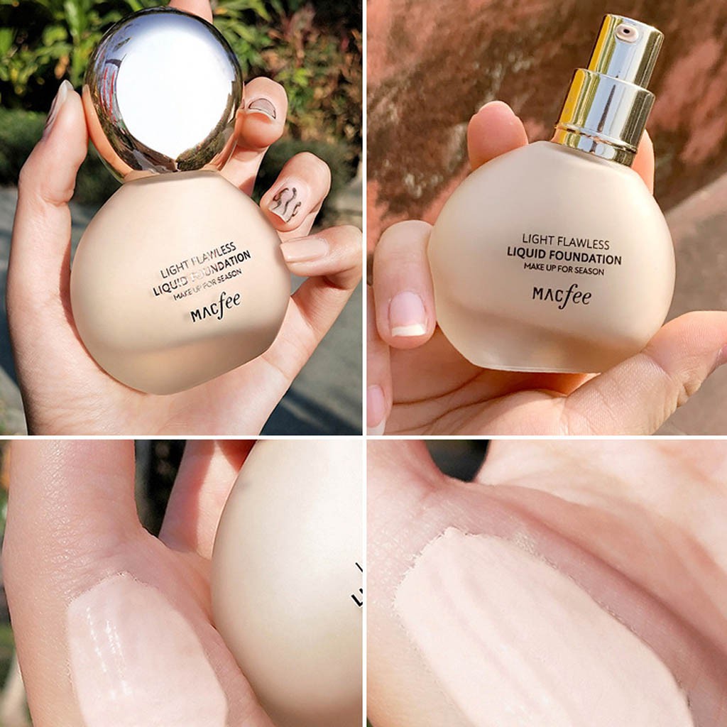 Kem Nền Che Khuyết Điểm 💖FREESHIP💖 Kem Nền Dạng Lỏng Che Khuyết Điểm MACFEE Giữ Ẩm Và Kiểm Soát Dầu 30ML | BigBuy360 - bigbuy360.vn