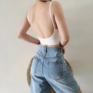 Áo lót bra thun gân cotton