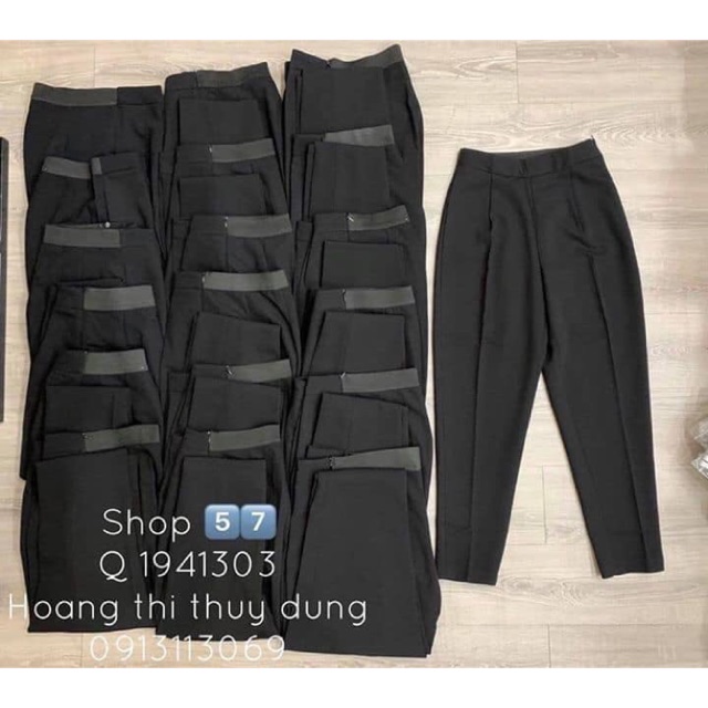 Quần BAGGY vải cạp chun
