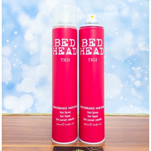 Gôm xịt tóc TIGI Bed Head Hard Head 380ml tạo kiểu tóc giữ nếp bồng đẹp keo xịt tóc chính hãng