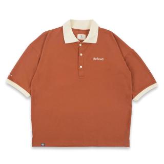 Áo polo nam dáng rộng ssstutter refined polo