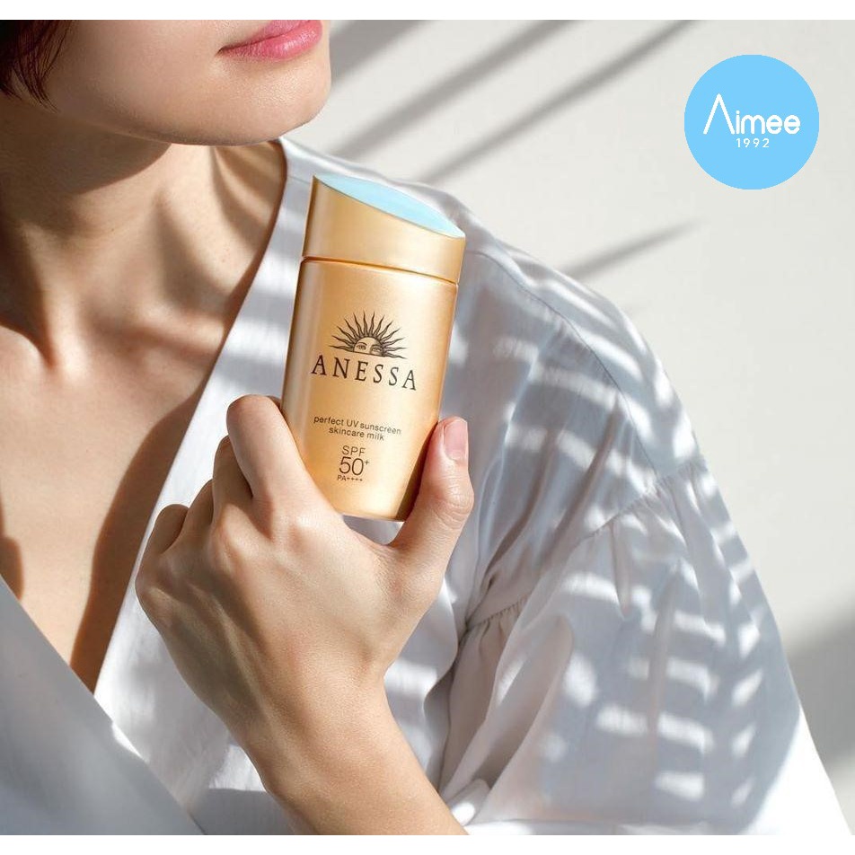 KEM CHỐNG NẮNG DẠNG SỮA ANESSA PERFECT UV SUNSCREEN SKINCARE MILK SPF50+ PA++++ 60ML