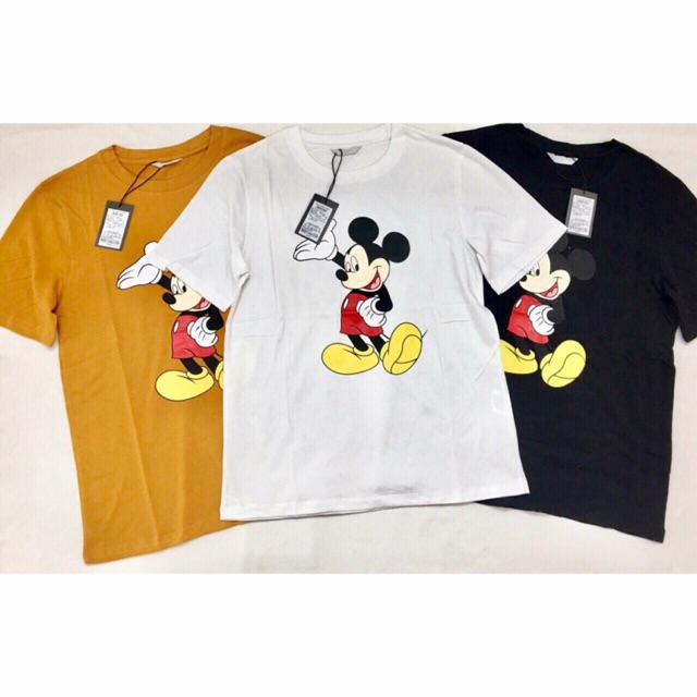 Áo thun Mickey hiệu Mind Bridge xuất Hàn