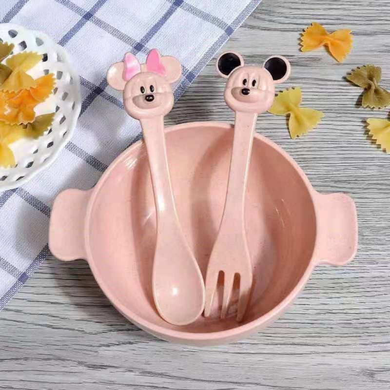 Bát ăn dặm lúa mạch kèm thìa nĩa, Ăn dặm chỉ huy blw