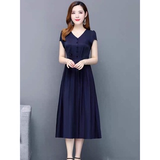 Đầm lụa nữ cao cấp mềm mát sang trọng QCNP4060