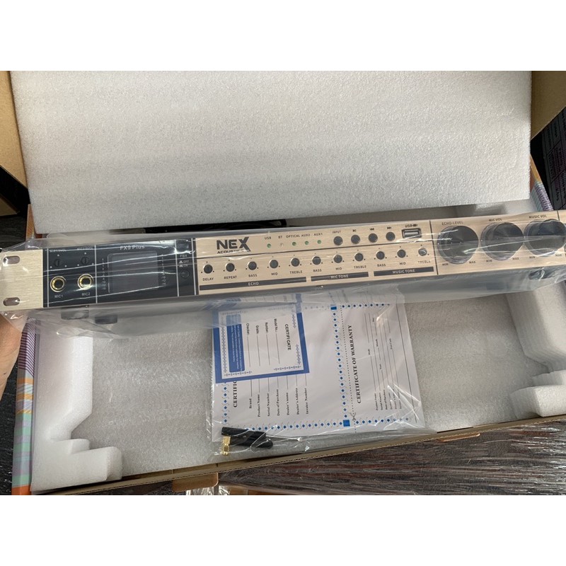 Vang cơ chống hú Nex FX Plus năm 2023