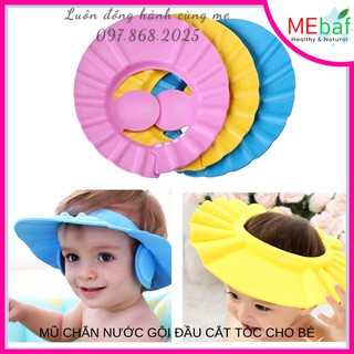 Mũ chắn nước mũ gội đầu mũ cắt tóc cho bé