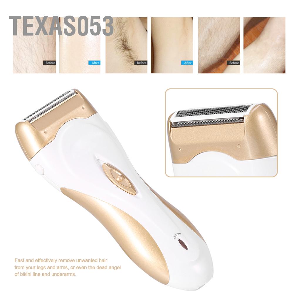 [Hàng mới về] Kemei KM-3518 Máy tẩy lông điện có thể sạc lại cho nữ【Texas053】