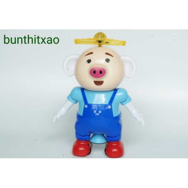 Heo peppa dancing, nhựa đẹp.