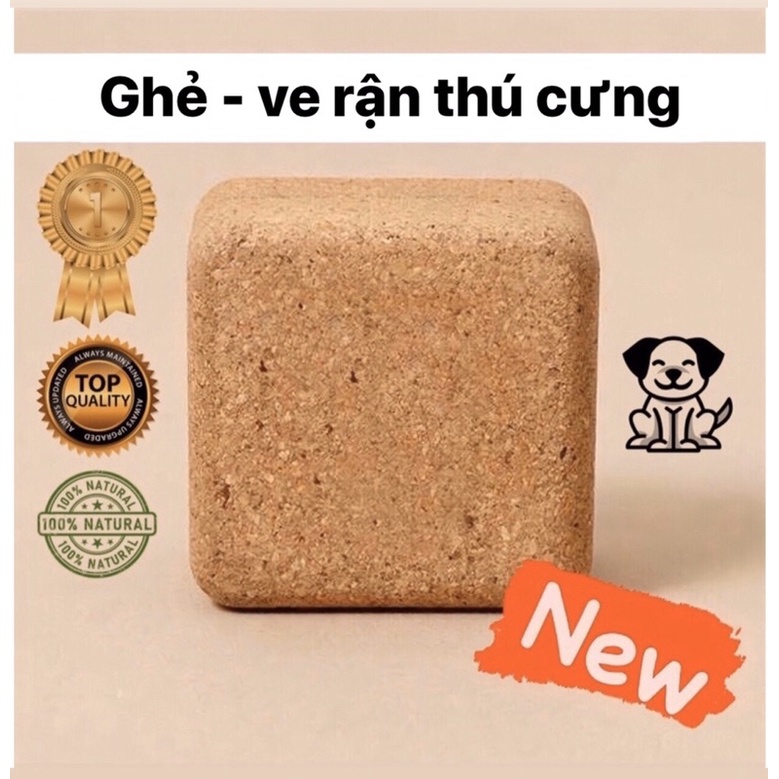 Bánh thưởng hỗ trợ loại bỏ ve rận, bọ chét, ghẻ, viêm da thú cưng