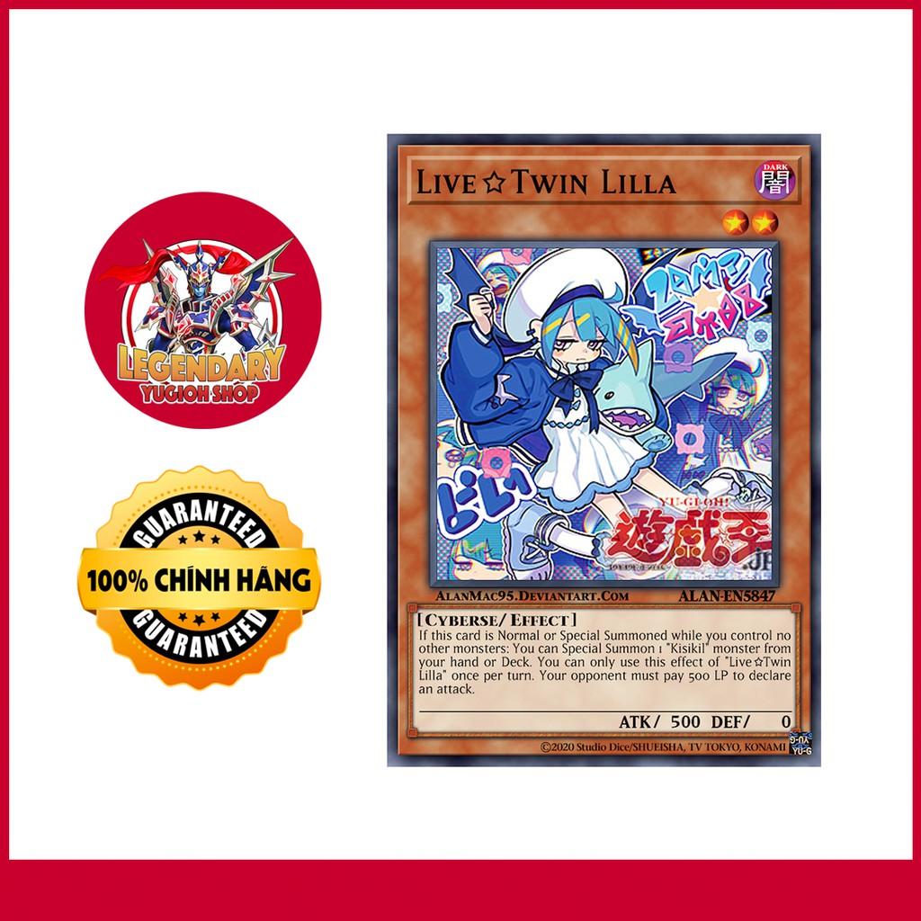 [EN-JP][Thẻ Bài Yugioh Chính Hãng] Live Twin Lil-La