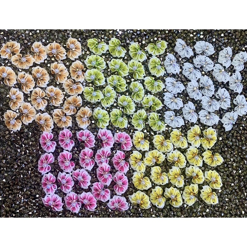 Hoa bột nail hoa tay