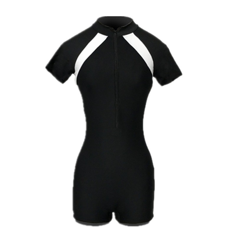 Đồ bơi nữ DANDAN áo tắm thời trang 1 mảnh dài tay cho nữ chống nắng che bụng,giảm béo body | BigBuy360 - bigbuy360.vn