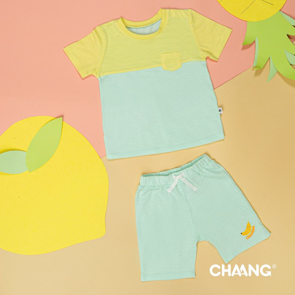 Bộ cộc bé trai chaang xuân hè