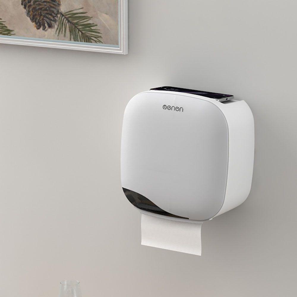 KUNHEV Giá Đỡ Cuộn Giấy Vệ Sinh Gắn Tường Không Cần Đục Lỗ Chống Nước