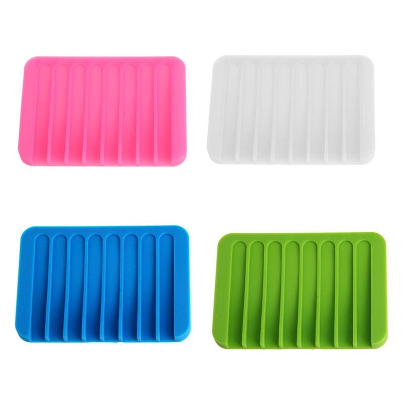 Khay Đựng Xà Phòng Bằng Silicon Linh Hoạt Tiện Dụng Cho Nhà Tắm