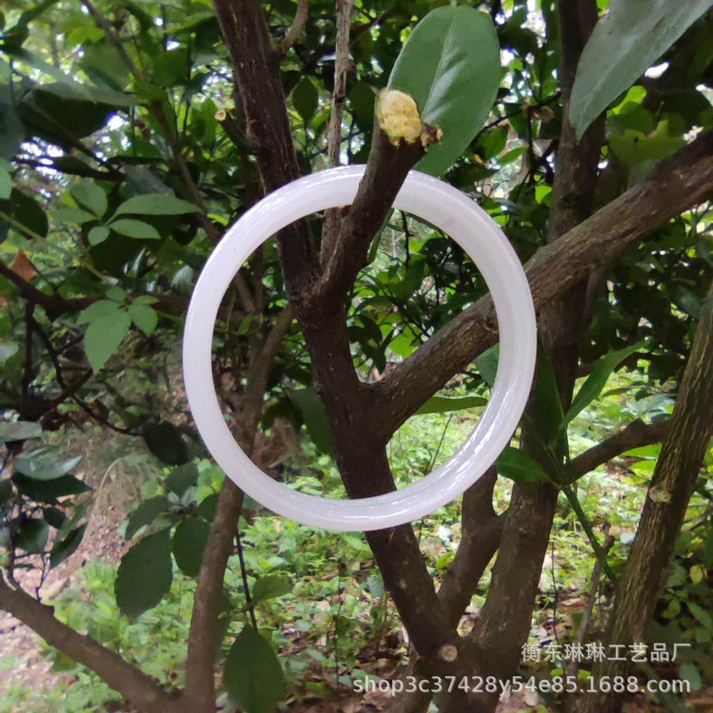 Vòng Đeo Tay 56 Chi Tiết Hạt Ngọc Thạch Trong Suốt Phong Cách Trung Hoa