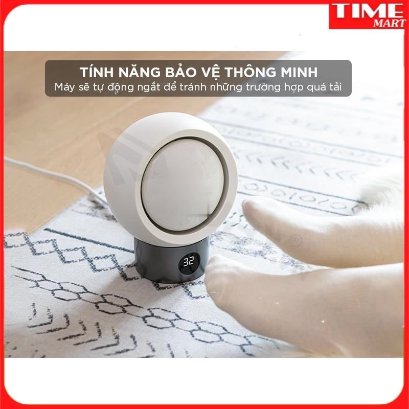 Máy Sưởi Mini Để Bàn Công Nghệ Gốm XIXA, 9 Chế Độ Làm Nóng Tùy Chọn. An toàn [TIME_MART siêu thị tiện ích gia đình]