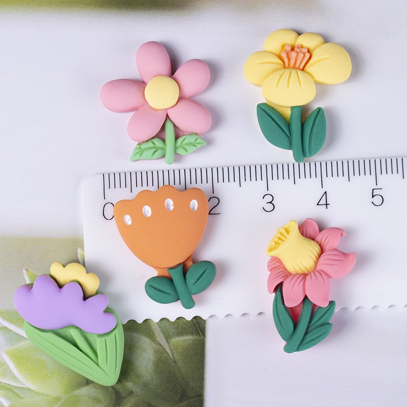 Set 20 Hoa Tulip Giả Nhiều Màu Tuyệt Đẹp Trang Trí Tủ Lạnh